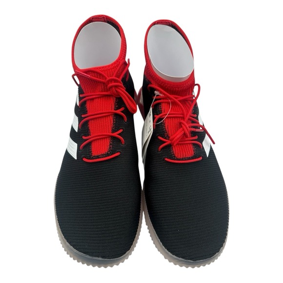 Adidas Predator Tango 18.1 TR Soccer Shoes Mens Sz 8 Black White Red Sneakers main image 4